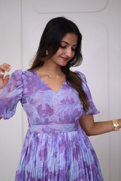Midi Lavender Floral