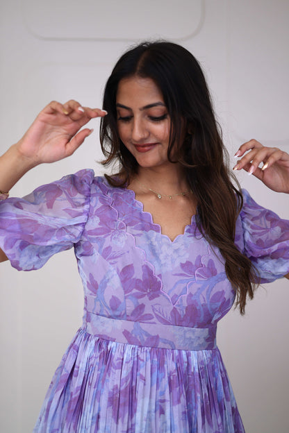 Midi Lavender Floral