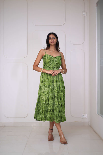 Midi Lime Floral