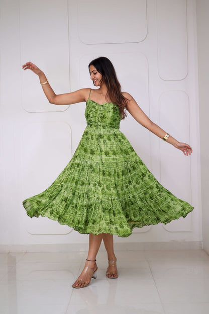 Midi Lime Floral