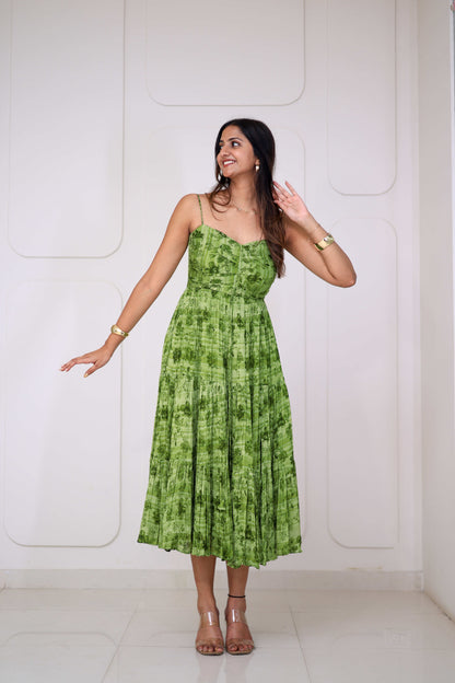 Midi Lime Floral