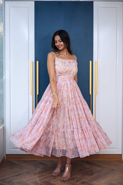 Maxi Blush Abstract