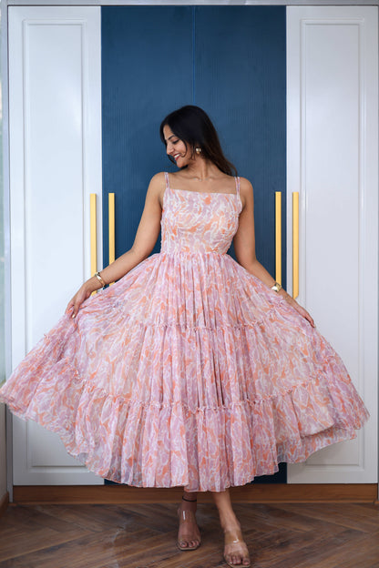 Maxi Blush Abstract