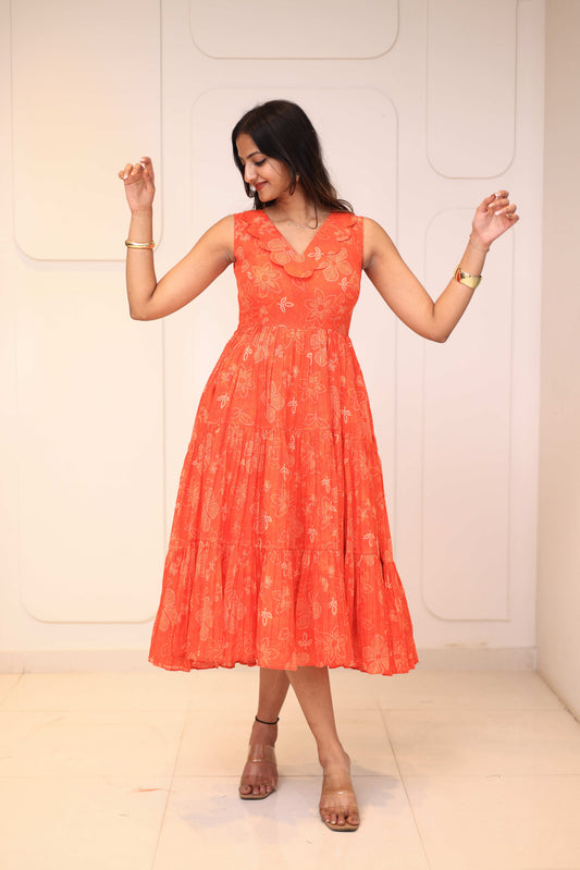Midi Coral Gold