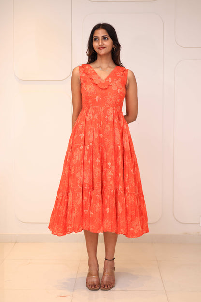 Midi Coral Gold