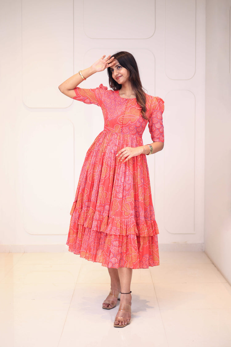 Midi Coral Multicolor