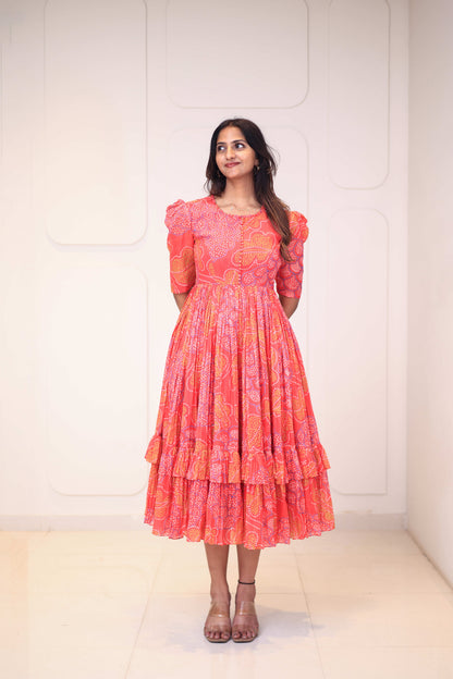 Midi Coral Multicolor