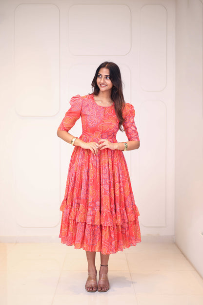 Midi Coral Multicolor