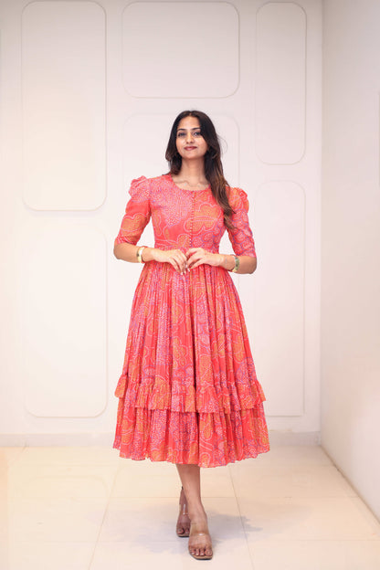 Midi Coral Multicolor