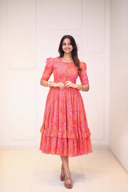 Midi Coral Multicolor