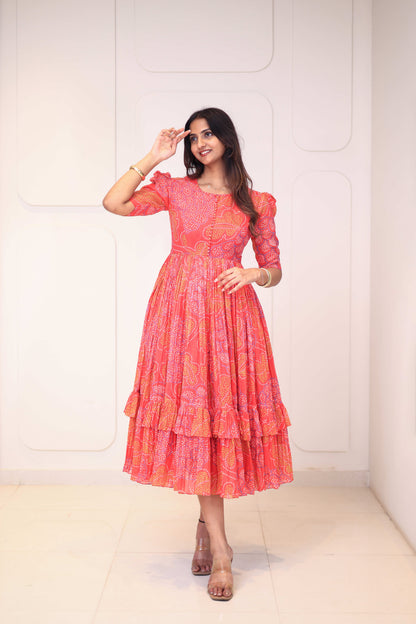 Midi Coral Multicolor