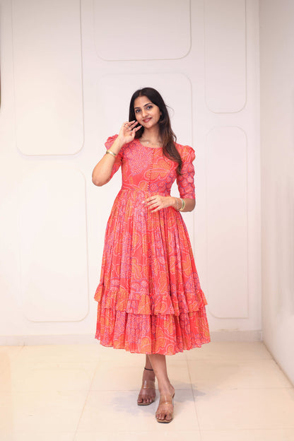 Midi Coral Multicolor