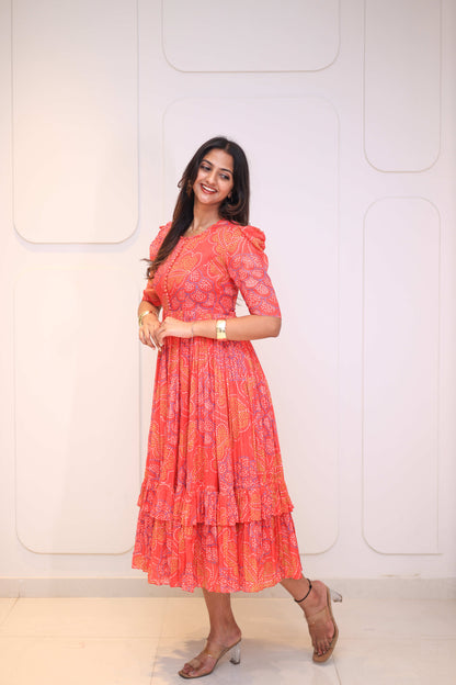 Midi Coral Multicolor