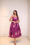 Midi Plum Floral